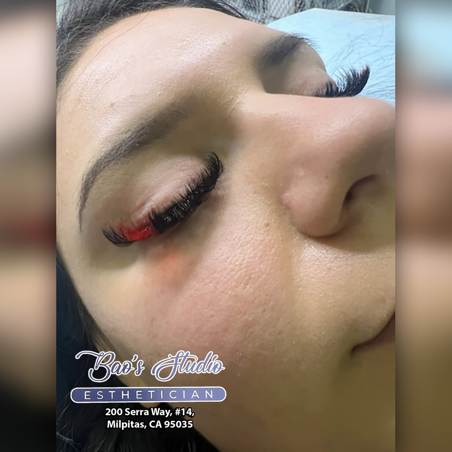 Eyelash extensions by Bao's Studio in Milpitas, CA 95035